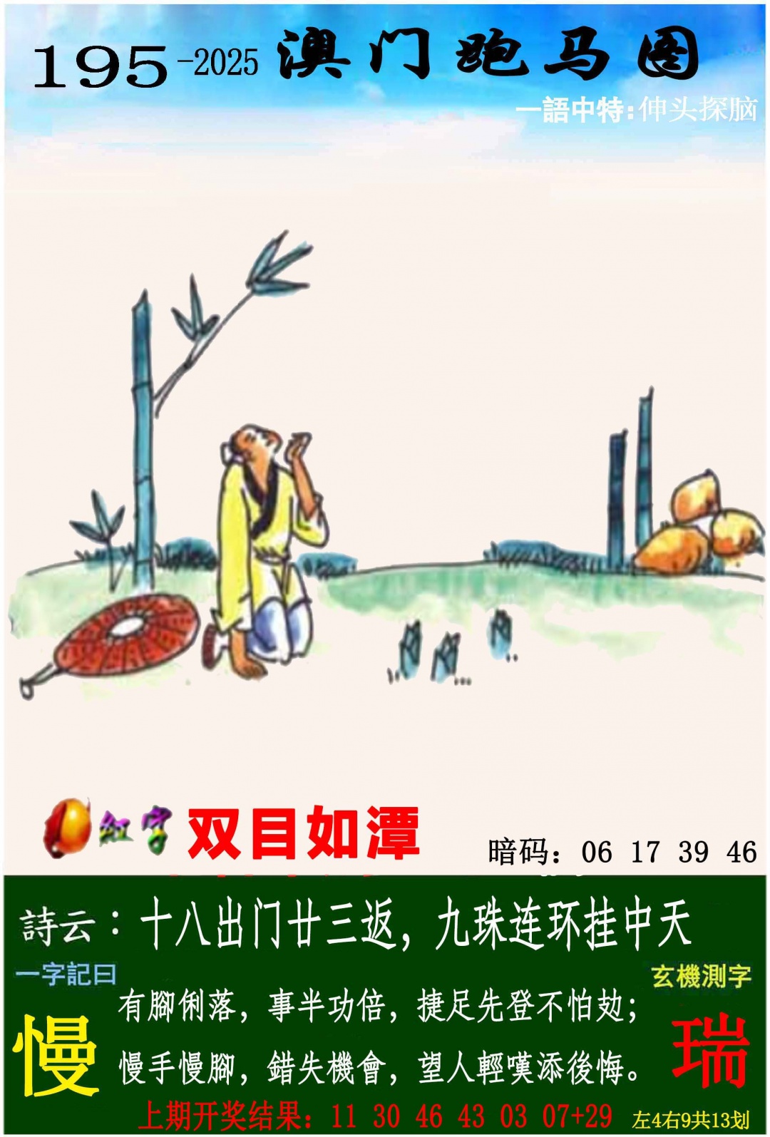 跑马图